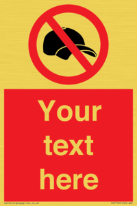 Custom prohibition no caps